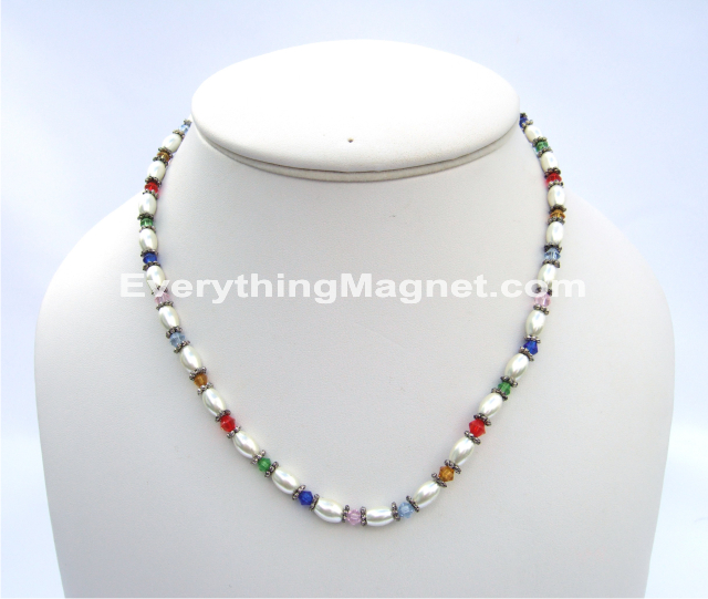 Magnetic Beaded Necklace - BN6