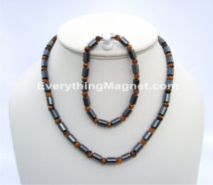 Magnetic Beaded Necklace Bracelet Set – BNB12