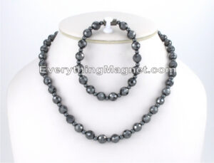 Magnetic Beaded Necklace Bracelet Set – BNB28