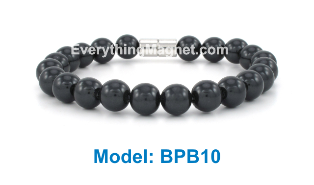High Power Magnetic Beaded Pearl Bracelet - BPB10