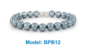 High Power Magnetic Beaded Pearl Bracelet – BPB12