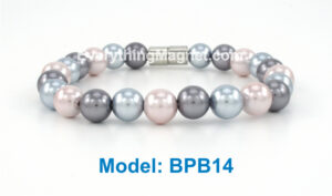 High Power Magnetic Beaded Pearl Bracelet – BPB14