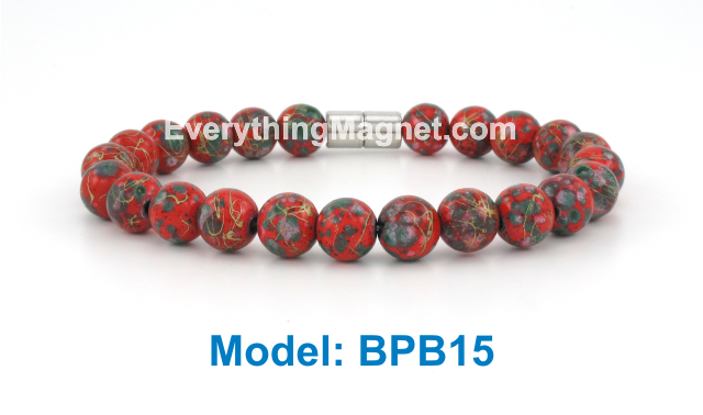 High Power Magnetic Beaded Pearl Bracelet - BPB15