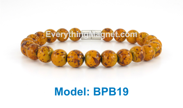 High Power Magnetic Beaded Pearl Bracelet - BPB19