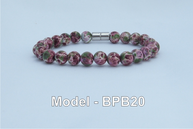 High Power Magnetic Beaded Pearl Bracelet - BPB20