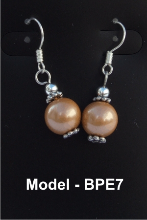 Magnetic Beaded Pearl Earrings - BPE2