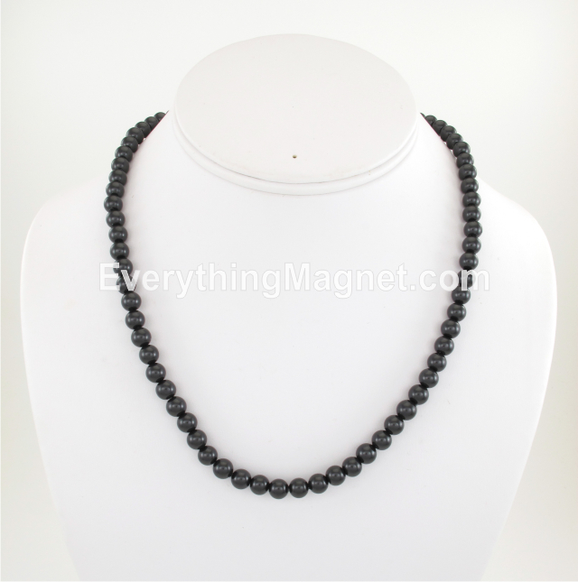 Magnetic Beaded Pearl Necklace - BPN10S