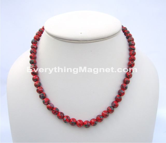 Magnetic Beaded Pearls Necklace - BPN15