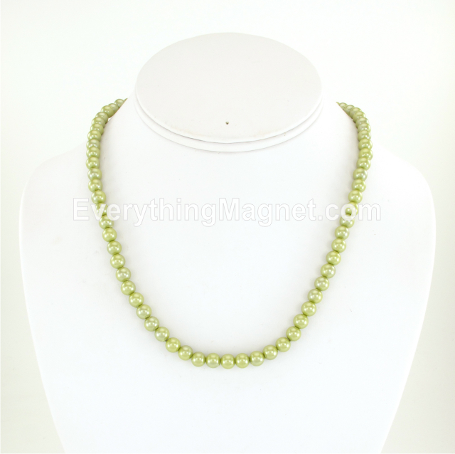 Magnetic Beaded Pearl Necklace – BPN21S