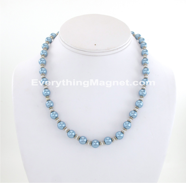 Magnetic Beaded Pearls Necklace – BPN4M