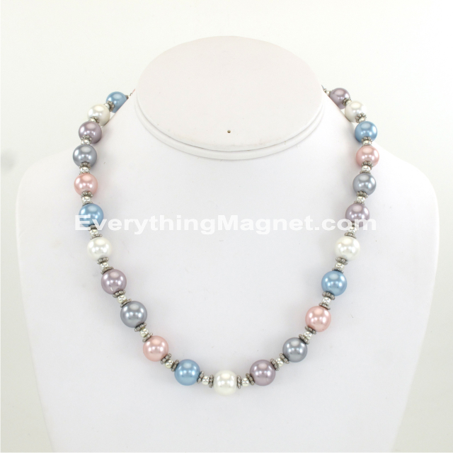 Magnetic Beaded Pearls Necklace – BPN5