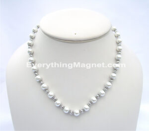 Magnetic Beaded Pearls Necklace – BPN7