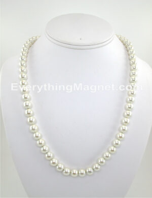 Magnetic Beaded Pearls Necklace (Extra Long) – BPN9LB