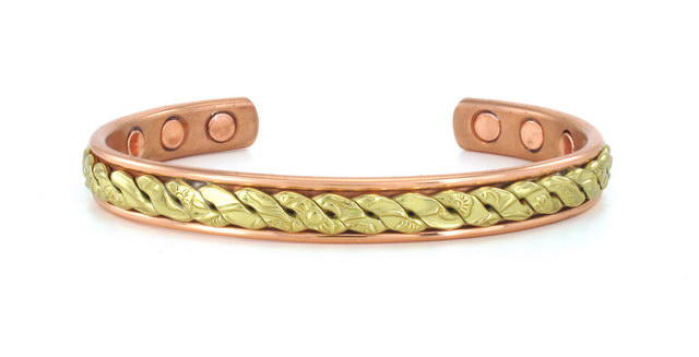 Magnetic Solid Copper Bangle - CB58GC