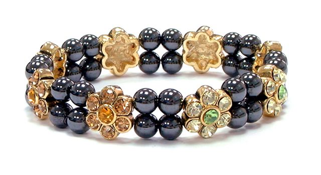High Power Magnetic Fancy Beaded Bracelet - FBB11