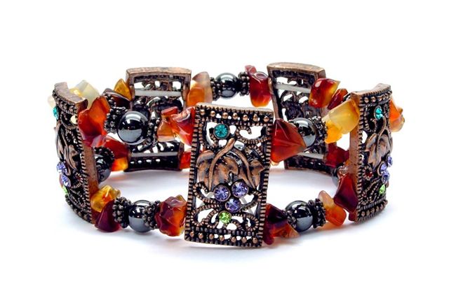 High Power Magnetic Fancy Beaded Bracelet - FBB111