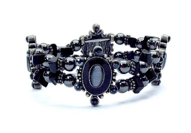 High Power Magnetic Fancy Beaded Bracelet - FBB114