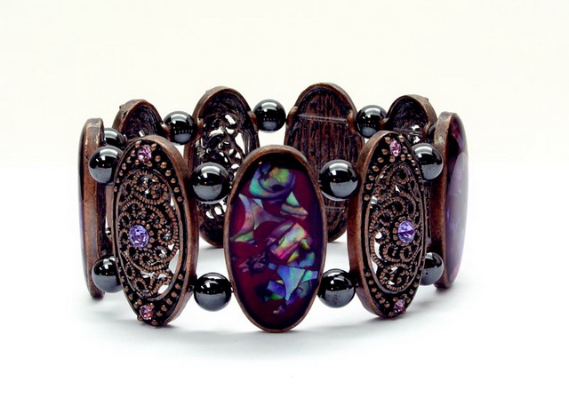 High Power Magnetic Fancy Beaded Bracelet - FBB127