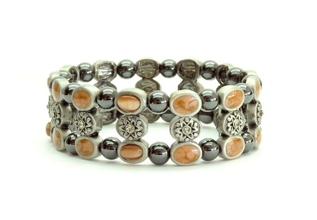 High Power Magnetic Fancy Beaded Bracelet - FBB137