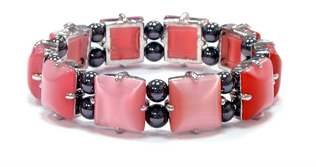 High Power Magnetic Fancy Beaded Bracelet - FBB15