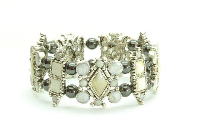 High Power Magnetic Fancy Beaded Bracelet - FBB160