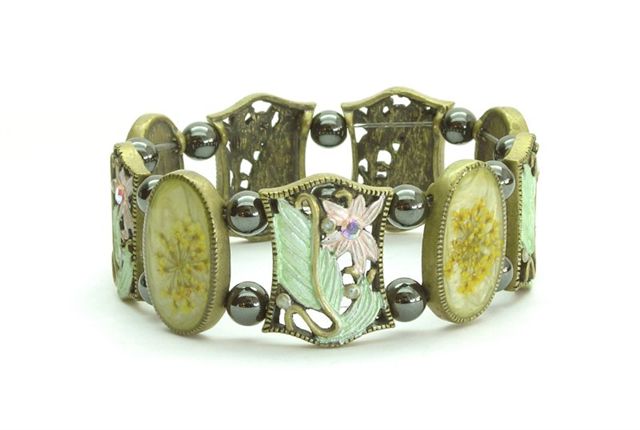 High Power Magnetic Fancy Beaded Bracelet - FBB168