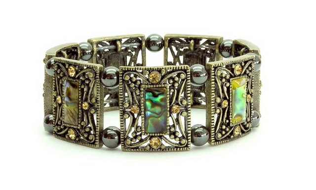 High Power Magnetic Fancy Beaded Bracelet - FBB180