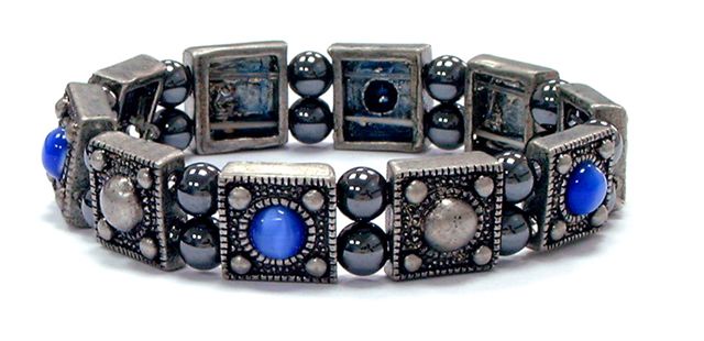 High Power Magnetic Fancy Beaded Bracelet - FBB2