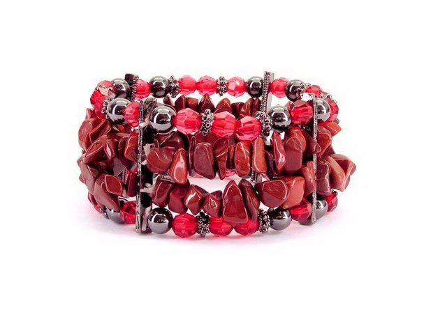 High Power Magnetic Fancy Beaded Bracelet - FBB244