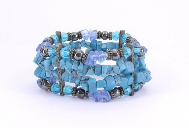High Power Magnetic Fancy Beaded Bracelet - FBB270