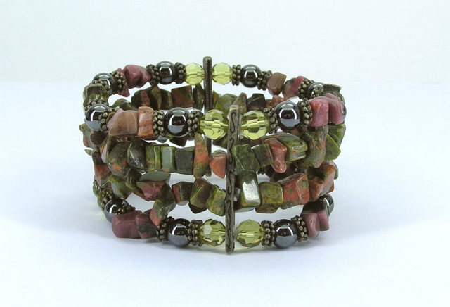 High Power Magnetic Fancy Beaded Bracelet - FBB271