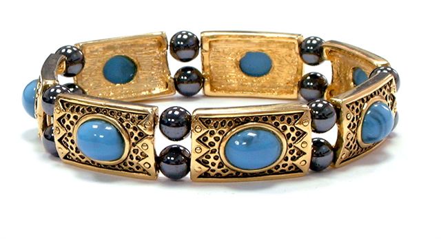 High Power Magnetic Fancy Beaded Bracelet - FBB31