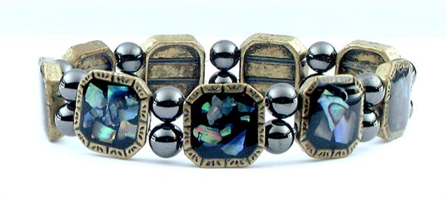 High Power Magnetic Fancy Beaded Bracelet - FBB35