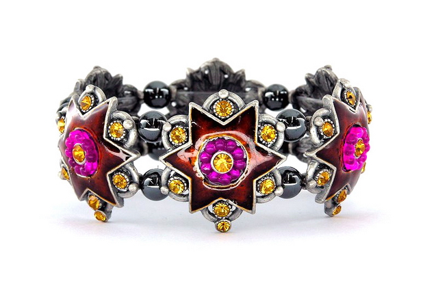 High Power Magnetic Fancy Beaded Bracelet - FBB404