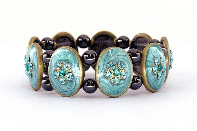 High Power Magnetic Fancy Beaded Bracelet - FBB409
