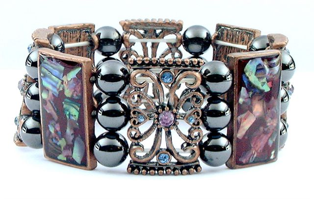 High Power Magnetic Fancy Beaded Bracelet - FBB41