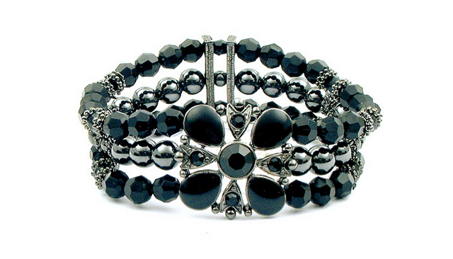 High Power Magnetic Fancy Beaded Bracelet - FBB44