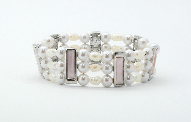 High Power Magnetic Fancy Beaded Bracelet - FBB449