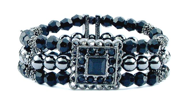 High Power Magnetic Fancy Beaded Bracelet - FBB45