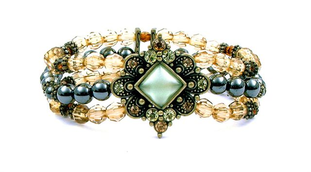 High Power Magnetic Fancy Beaded Bracelet - FBB49