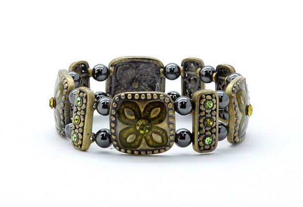 High Power Magnetic Fancy Beaded Bracelet - FBB492