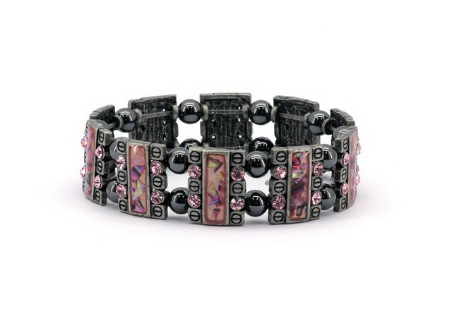High Power Magnetic Fancy Beaded Bracelet - FBB539
