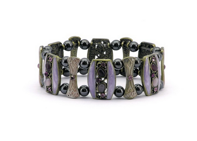 High Power Magnetic Fancy Beaded Bracelet - FBB545