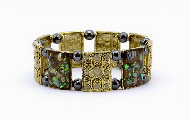 High Power Magnetic Fancy Beaded Bracelet - FBB552