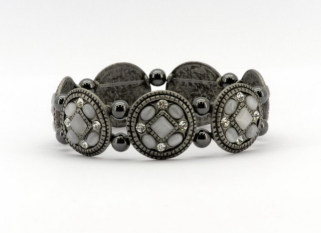 High Power Magnetic Fancy Beaded Bracelet - FBB565