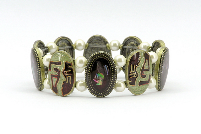 High Power Magnetic Fancy Beaded Bracelet - FBB592