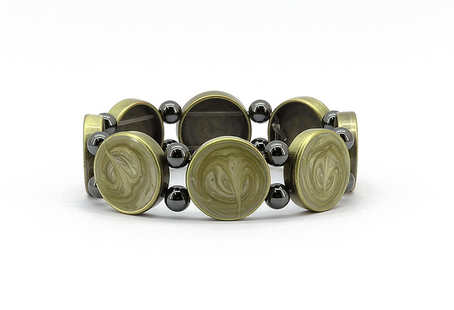 High Power Magnetic Fancy Beaded Bracelet - FBB651
