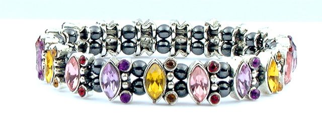 High Power Magnetic Fancy Beaded Bracelet - FBB70