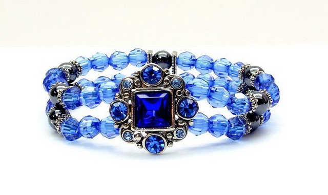 High Power Magnetic Fancy Beaded Bracelet - FBB87