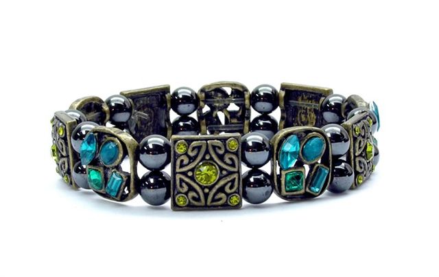 High Power Magnetic Fancy Beaded Bracelet - FBB75